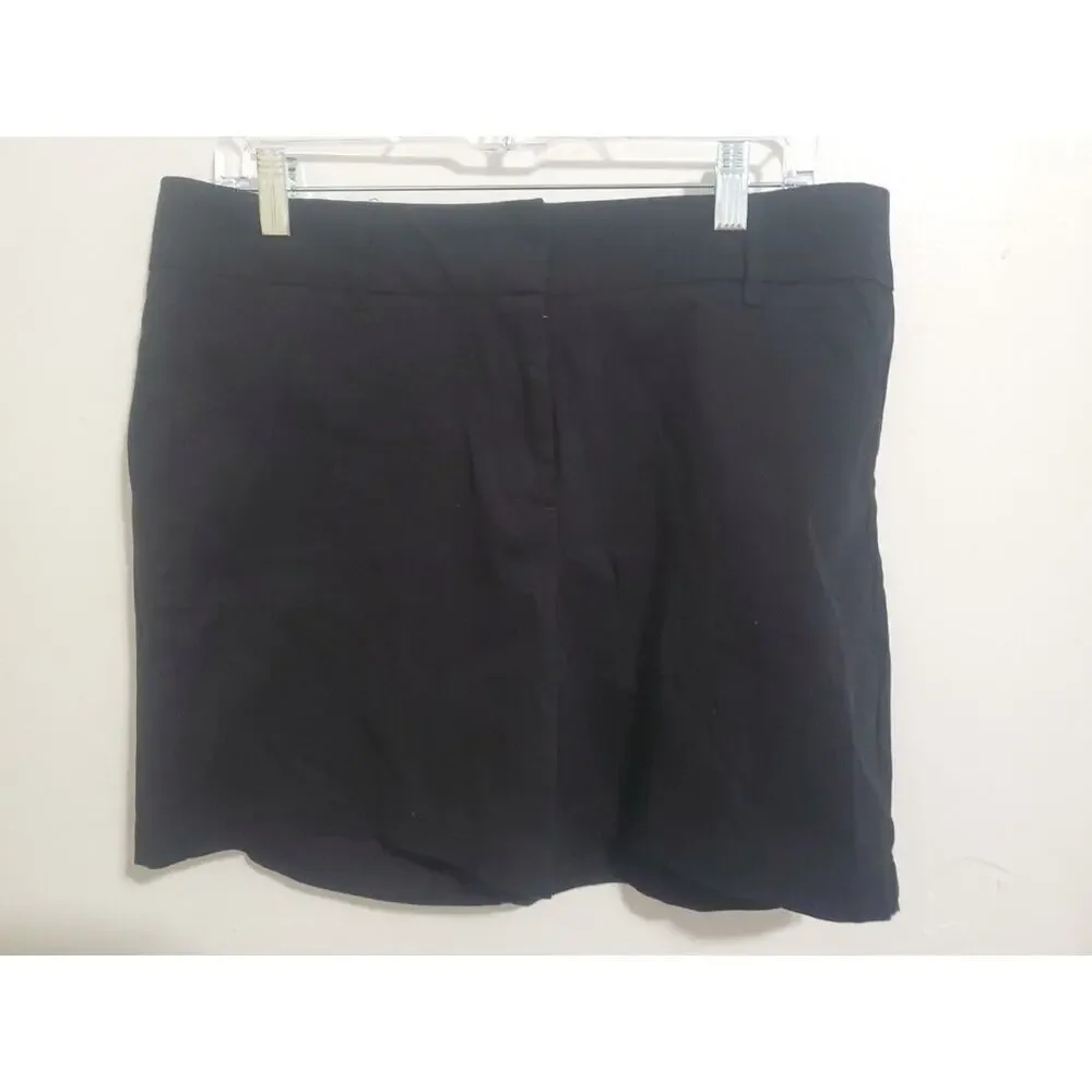 LARRY LEVINE BLACK SHORTS Sz 10 MSP 50